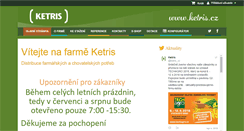 Desktop Screenshot of ketris.cz
