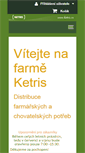 Mobile Screenshot of ketris.cz