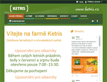 Tablet Screenshot of ketris.cz